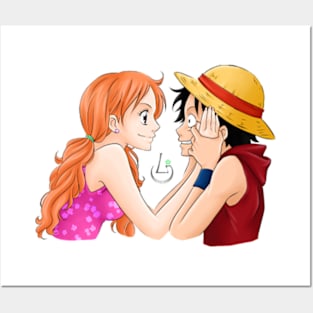 Nami & Luffy - Complicity Posters and Art